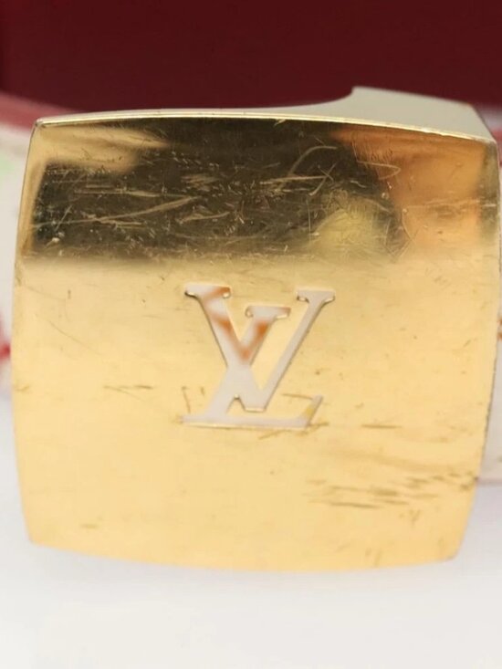 LOUIS VUITTON Multicolor Ceinture Care Belt 37.8\